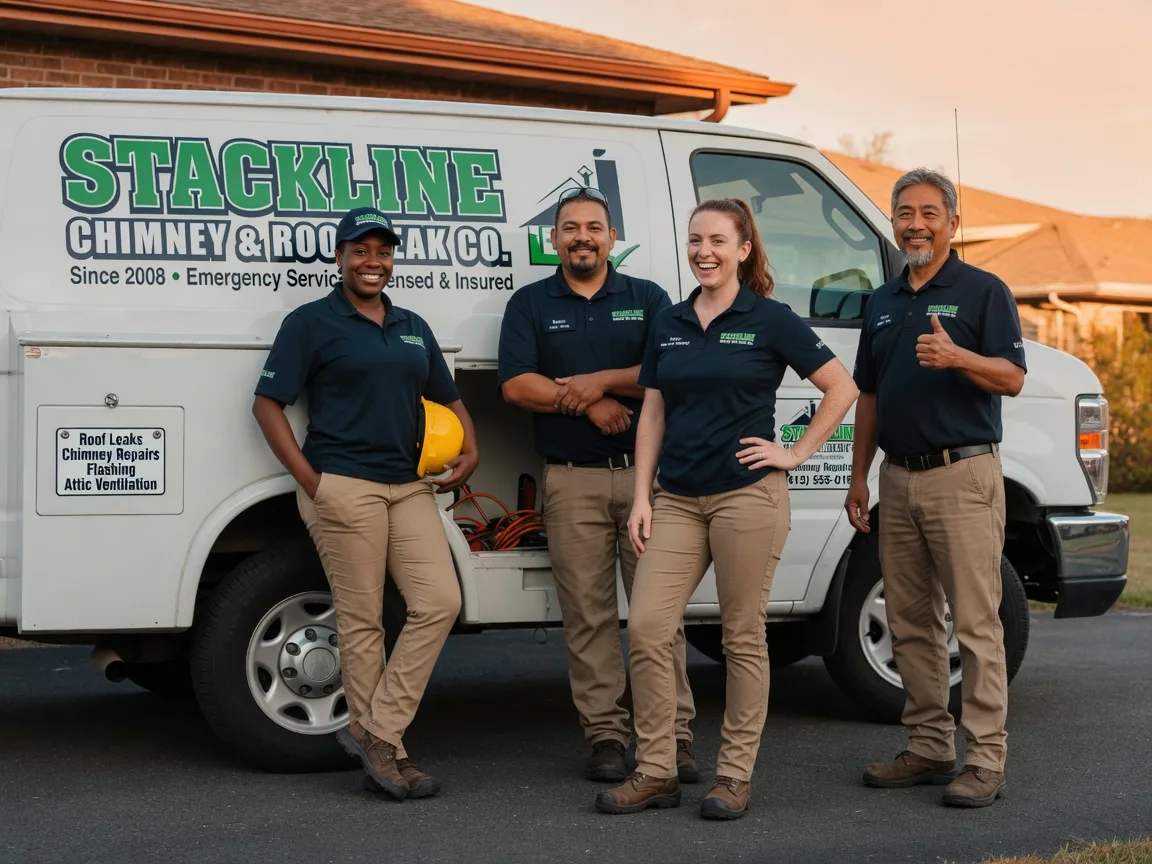 Chimney flashing repair company in Carter, OK